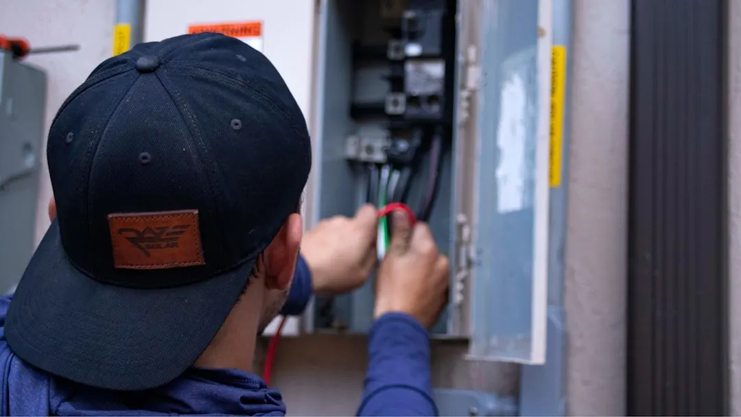 Hvac North York technician installing a high-efficiency furnace